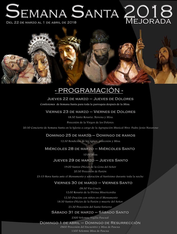 Semana Santa en Mejorada 2018 Mejorada